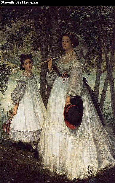 James Jacques Joseph Tissot Two Sisters